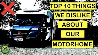 Top 10 Things we DONT LIKE About the Roller Team TLine 590 Motorhome [upl. by Howzell317]