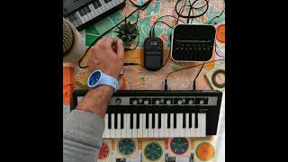 Yamaha Seqtrak  Yamaha Reface CP in Ambient Jam [upl. by Akcirehs990]