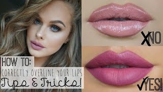 How To Overline your lips Tips amp Tricks [upl. by Apicella]