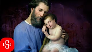 Medieval hymn for saint Joseph Caelitum Ioseph Lyric video [upl. by Neuburger]