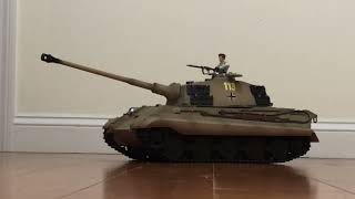 RC King Tiger tank [upl. by Lutim793]