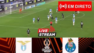 🔴EM DIRETO Lazio x FC Porto  Liga Europa 202425  Partida em direto hoje [upl. by Callas]