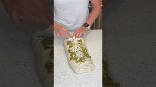 Pesto Sourdough Bread shaping [upl. by Yenetruoc176]