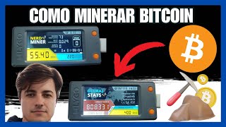 Como minerar BITCOIN com o seu NERD MINER [upl. by Fitzgerald340]