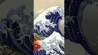 The Great Wave by Hokusai  Art Explained shorts [upl. by Michaud]