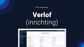 Verlof inrichting [upl. by Nyraa]