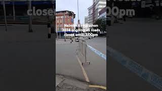 Nairobi city marathon 2024 ongoing marathon happening trending love viral foryou funnyvideos [upl. by Belinda]