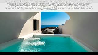 Nostos Apartments Santorini ⭐️⭐️⭐️⭐️⭐️ Greece 👇 Check Prices in Description 👇 [upl. by Eelarol787]