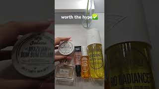 my opinion🤷‍♀️ skincare makeup beauty worththehype [upl. by Attehcnoc]