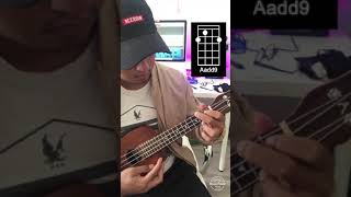 How to play Lemonade by Jeremy Passion  Ukulele Shorts [upl. by Yanarp711]