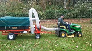 TPSU  Trailer Mounted Leaf Suction Unit [upl. by Irby]