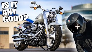 2024 HarleyDavidson Fat Boy  Ride Review [upl. by Kari]