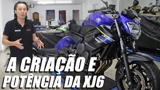 CONHECENDO A POTÊNCIA E HISTÓRIA DA XJ6  MOTOcombr [upl. by Elehcin]