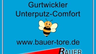 BAUER  Gurtwickler UnterputzComfort [upl. by Wolfram]