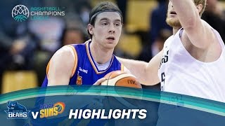 Bakken Bears v Helios Suns  Highlights  Basketball Champions League [upl. by Cleo282]