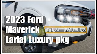 2023 Maverick Lariat AWD  Tremor Off Road Package  Lariat Luxury Package  CoPilot 360 Assist [upl. by Neda64]