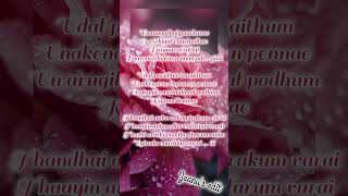 Kaadhal valarthen song lyrics love tamillovesonglyrics tamilsonglyrics song trending [upl. by Auginahs]