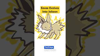 Pokemon  Eevee Evolves Into Jolteon Pokemon Short [upl. by Iphigeniah658]