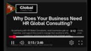 Why Do You Need Us HR Global Consulting [upl. by Akena]