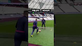 1 vs 1 with Kalvin Phillips 🔥 [upl. by Rora]