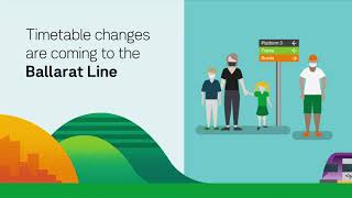 Ballarat Line timetable changes [upl. by Felix]