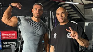 Mike Thurston trains with Kevin Levrone [upl. by Ahsym]