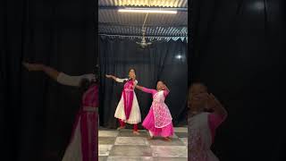 Vada Vada song bgm reels  krishnika and Rakshita  dance danceshorts classical reels love [upl. by Cleopatra]