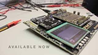 EFM32 Wonder Gecko Development Kit features CortexM4 with FPU [upl. by Nagol]