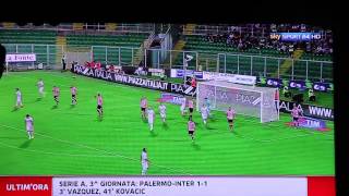 PalermoInter 11 SKY HD  Sintesi  Highlights  All Goals [upl. by Carbone]