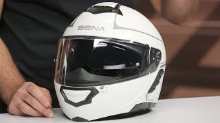 Sena Impulse Modular Mesh Intercom Helmet Review [upl. by Icnarf307]