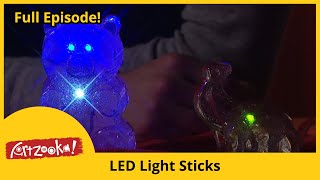 Artzooka – Stained Glass and LED Light Sticks HD  Full Episode [upl. by Candide]