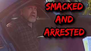 Frauditor gets SMACKED and ARRESTED MUST SEE [upl. by Erdnaet]