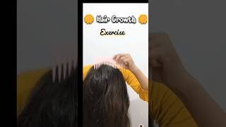 Faster Hair Growth Exercise 😍  long hair tips 😍💕 hairgrowth haircare hairgrowthjourney shorts [upl. by Sapphera587]