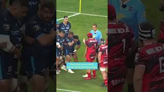 TOP 14  J8 Quand larbitre M Charabas doit remettre de lordre dans les mêlées [upl. by Armington]