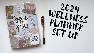 2024 Wellness Planner Set Up  Creative Faith amp Co [upl. by Raffarty]