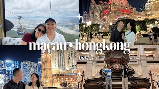 MACAU 🇲🇴 x HONGKONG 🇭🇰 VLOG pt3  Lantau Island Cotai Strip Taipa Village Grand Lisboa Palace [upl. by Teressa]