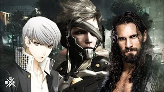 Seth Rollins Metal Gear Rising Persona 4 Mashup  quotIll Face The Stains of Visionquot [upl. by Orel367]