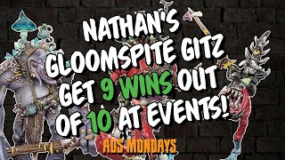 Nathans New Gloomspite Gitz have a 90 Win Rate at Tournaments  AOS Mondays [upl. by Isacco]