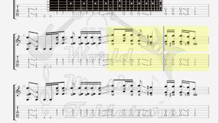 Down Ghosts Along The Mississippi GUITAR 1 TAB [upl. by Margret153]