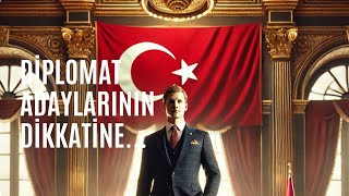 Diplomat Adaylarının Dikkatine… [upl. by Ahsinad]