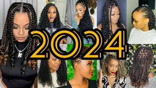 🔥💖 Hottest braids hairstyles for black women  Braids Hairstyles with curls  Braids Hairstyles [upl. by Anuska]