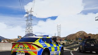 Roads Policing goes Electric Patrol 318 GTA 5 FIVEM IESRPC Garda Simulator [upl. by Leynwad368]