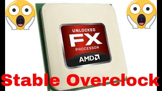 Overclock Amd FX8350 to 46 GHZ [upl. by Asaph]