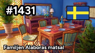 1431 🇸🇪 📕6📄421  Familjen Alaboras matsal  Junes Journey [upl. by Hernando997]