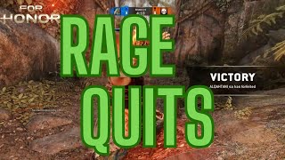 BEST OF RAGE QUITS  FOR HONOR [upl. by Eneri]