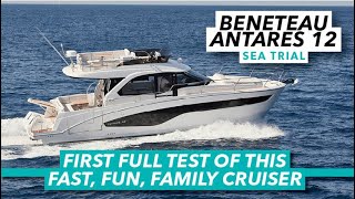 The boat to beat the Merry Fisher flagship  Beneteau Antares 12 sea trial  Motor Boat amp Yachting [upl. by Harriett]