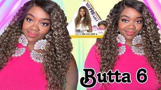 Sensationnel BUTTA PRECUT UNIT 6 Hd lace front wig [upl. by Lamori209]