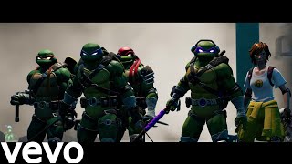 Fortnite  Teenage Mutant Ninja Turtles Official Fortnite Music Video [upl. by Atnicaj631]