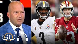 Tim Hasselbeck quotbreaks downquot NFL Week 10 Steelers thrilling win over Commanders 49ers defeat Bucs [upl. by Lorna699]