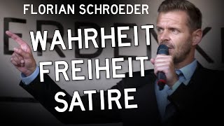 Florian Schroeder Wahrheit  Freiheit  Satire [upl. by Attenol]